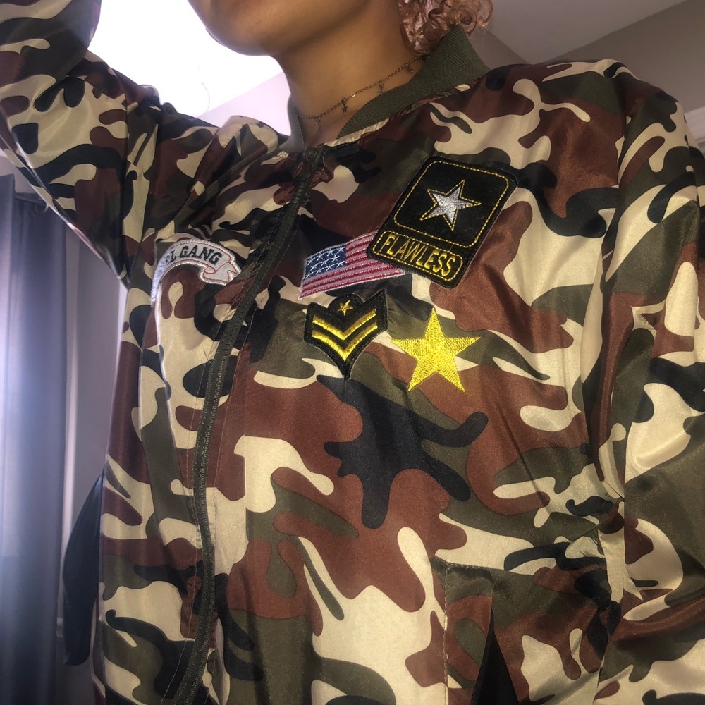 Cami bomber jacket